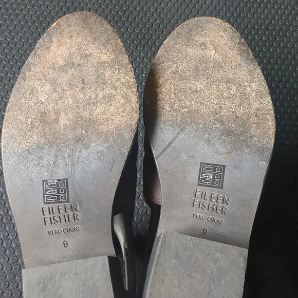 Eileen Fisher size 9 Tan Ankle Boots - Picture 4 of 5